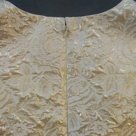 Aidan Mattox Sheath Dress Off White size 12 - Picture 10 of 13